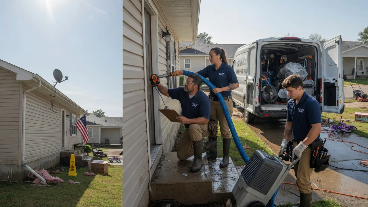 Ceiling Water Damage Restoration in Malden, IL near me