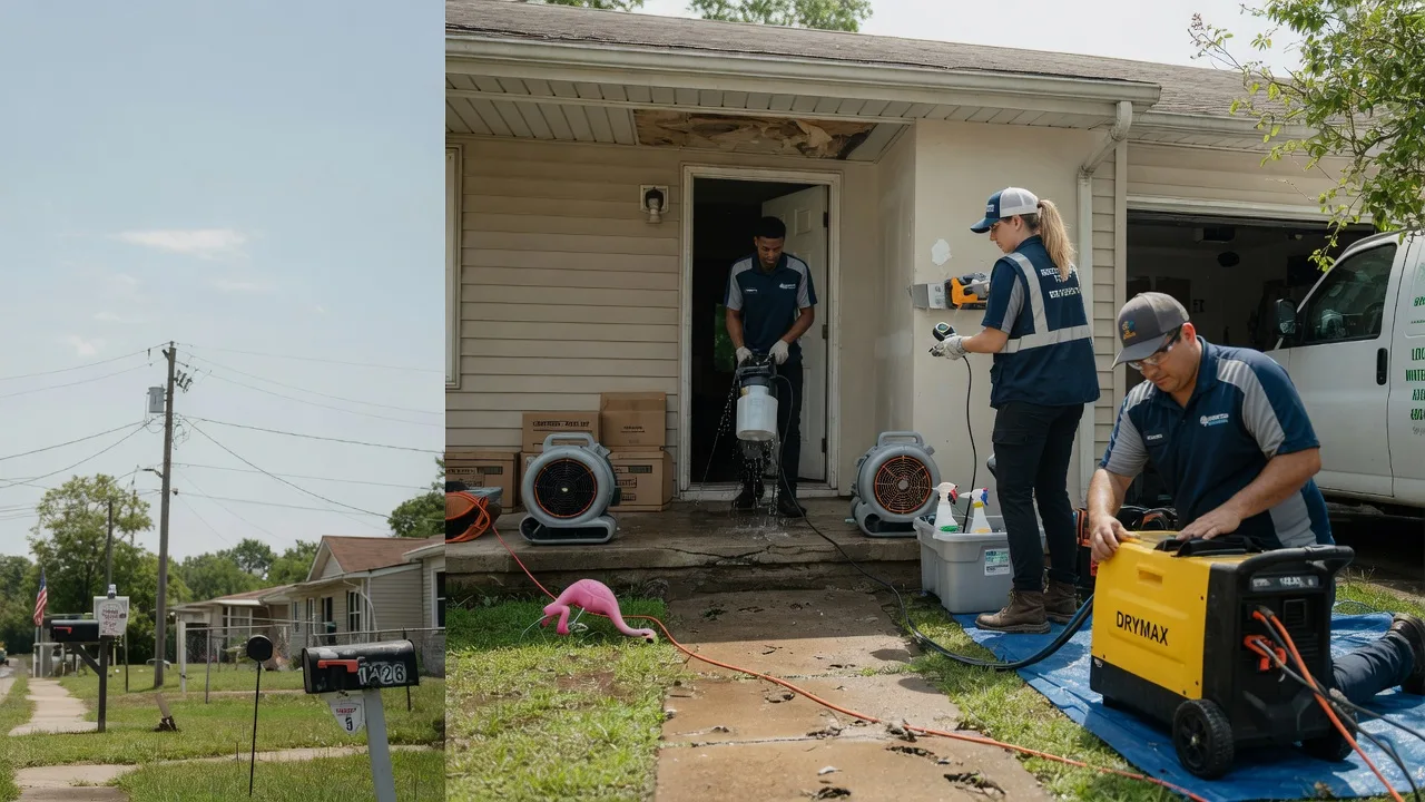 Storm Damage Water Removal in Malden, IL near me
